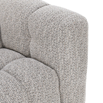 Walter Upholstered Sectional w/LAF Chaise - Heathered Gray
