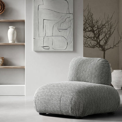 Thilda Upholstered Accent Chair - Gray