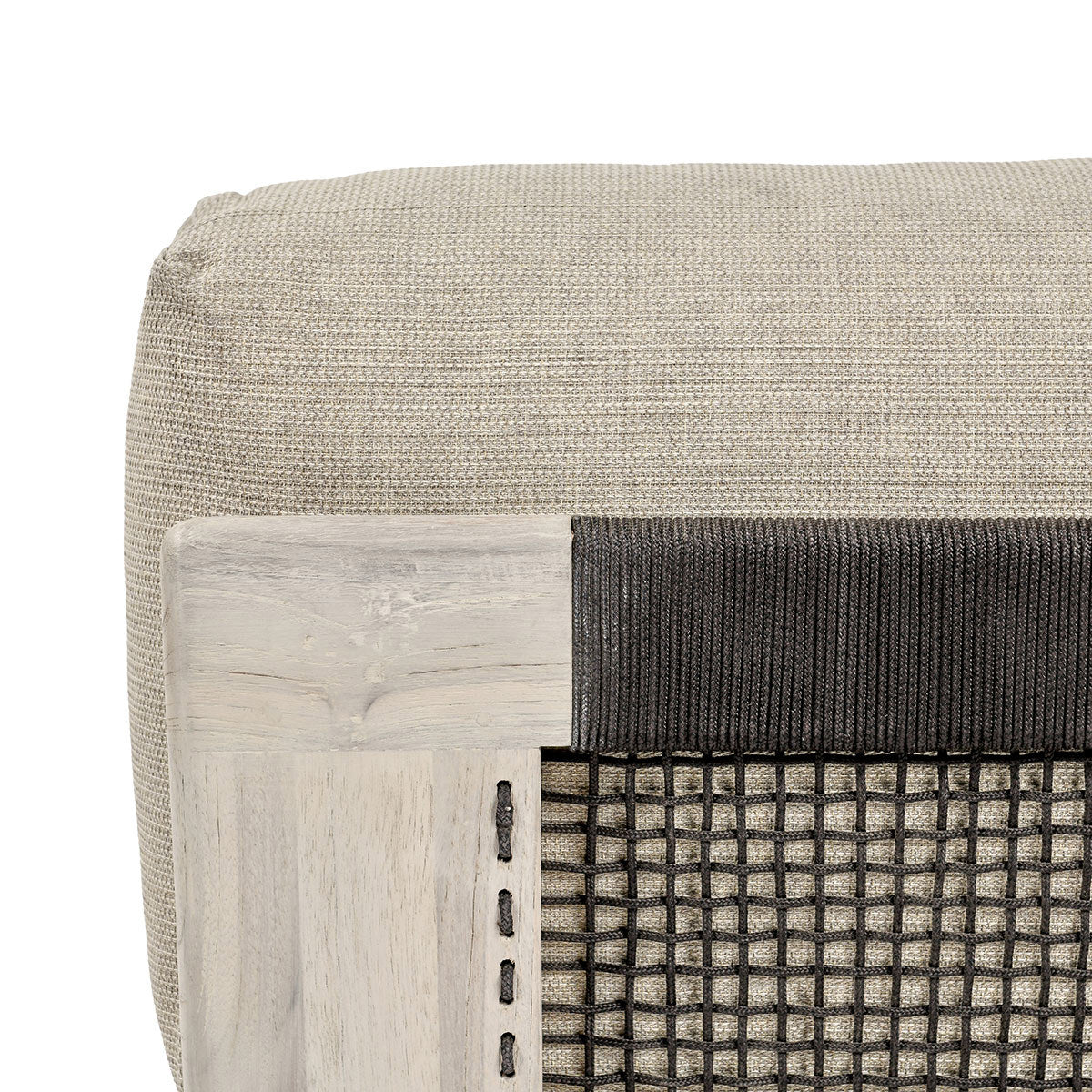Livia Outdoor Armless Chair - Taupe