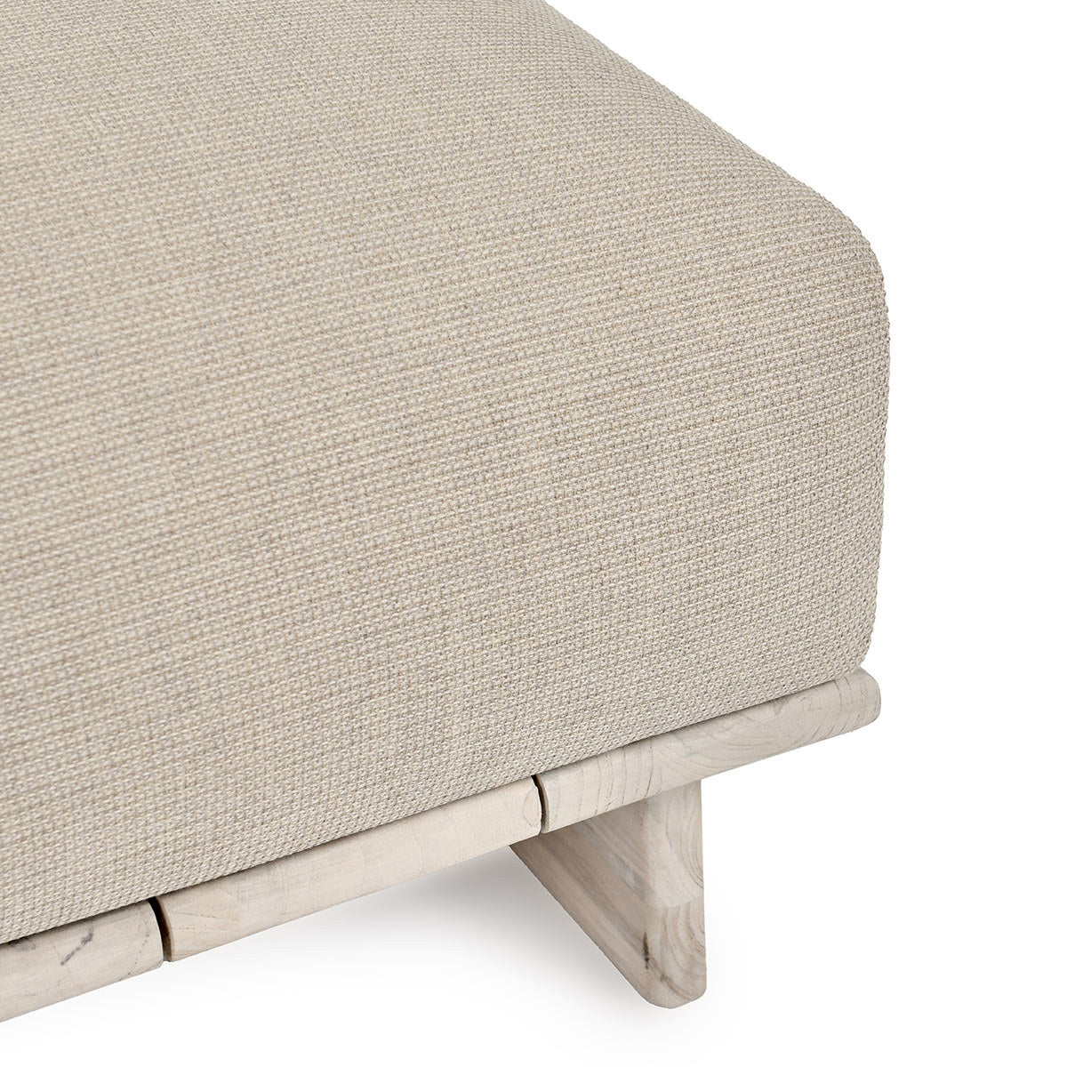 Livia Outdoor Armless Chair - Taupe
