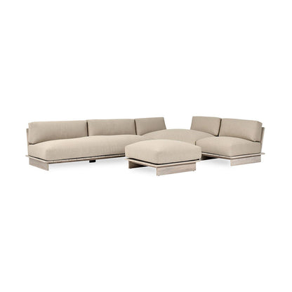 Livia Outdoor Sectional - Taupe