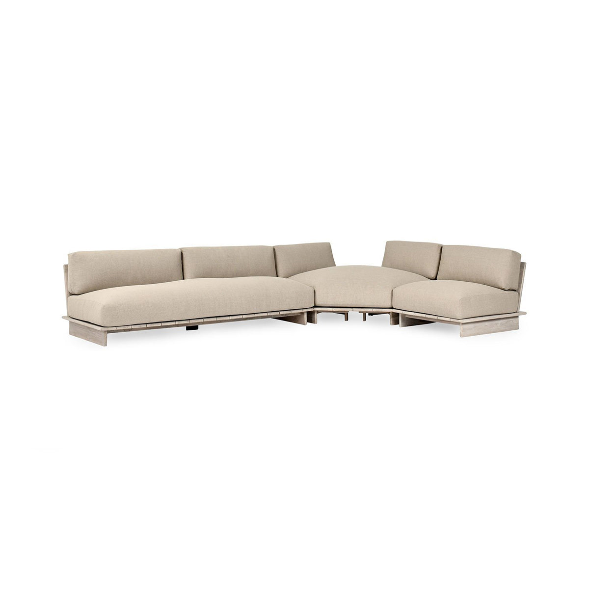 Livia Outdoor Sectional - Taupe
