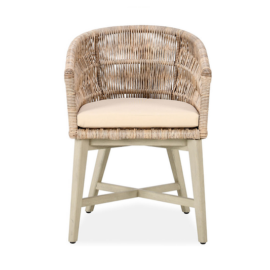 Collins Outdoor Dining Chair - Natural/Sand