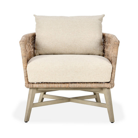 Collins Outdoor Accent Chair - Natural/Sand