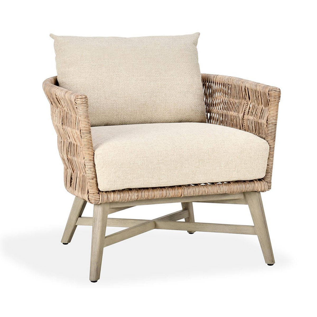 Collins Outdoor Accent Chair - Natural/Sand