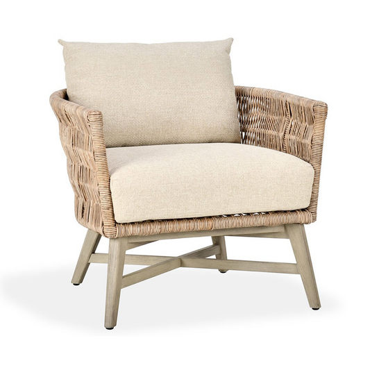 Collins Outdoor Accent Chair - Natural/Sand