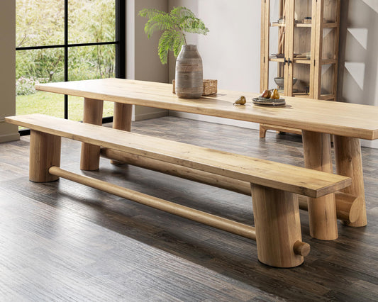 Foundation Counter Bench - Light Oak