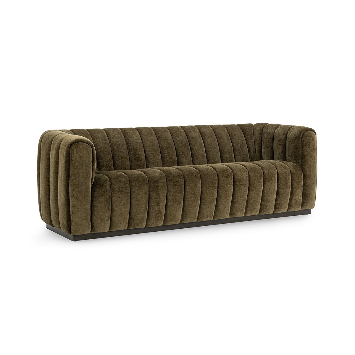 Vanty Upholstered Sofa - Olive Green