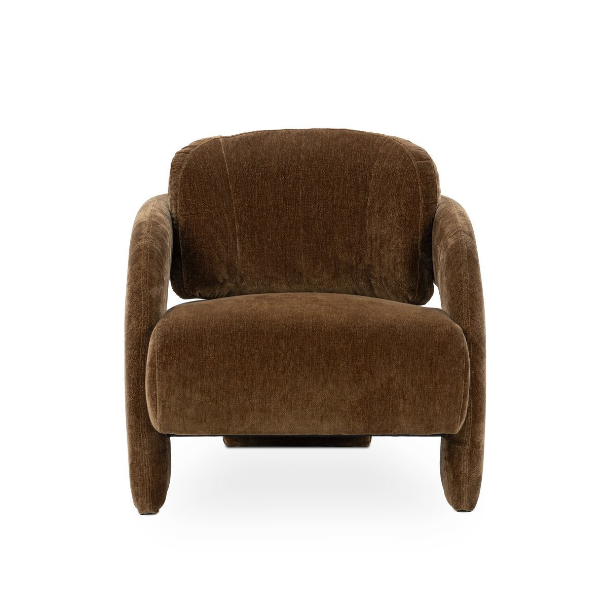 Salino Upholstered Lounge Chair - Bronze