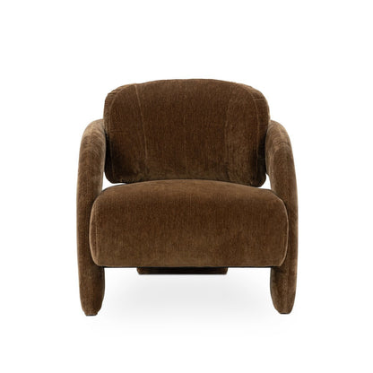 Salino Upholstered Lounge Chair - Bronze