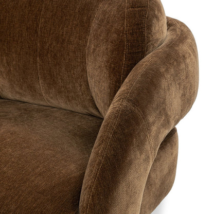 Salino Upholstered Lounge Chair - Bronze