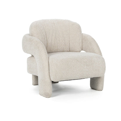 Salino Upholstered Lounge Chair - Natural