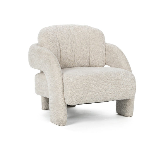 Salino Upholstered Lounge Chair - Natural