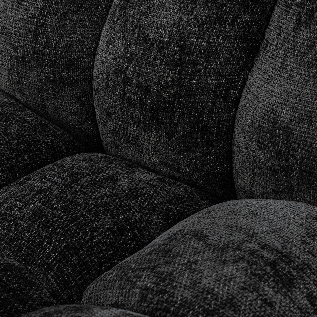 Roba Upholstered Swivel Lounge Chair - Zinc