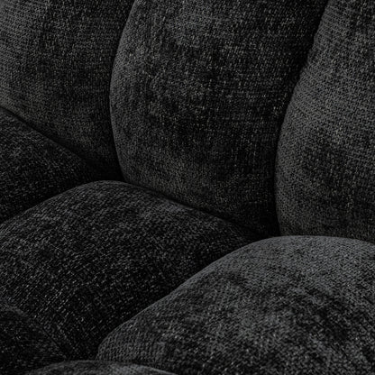 Roba Upholstered Swivel Lounge Chair - Zinc