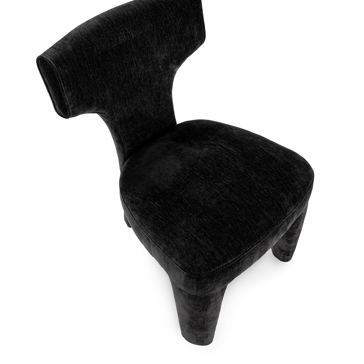 Khai Upholstered Dining Chair - Charcoal