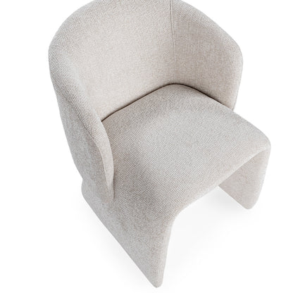 Halstead Upholstered Dining Chair - Natural