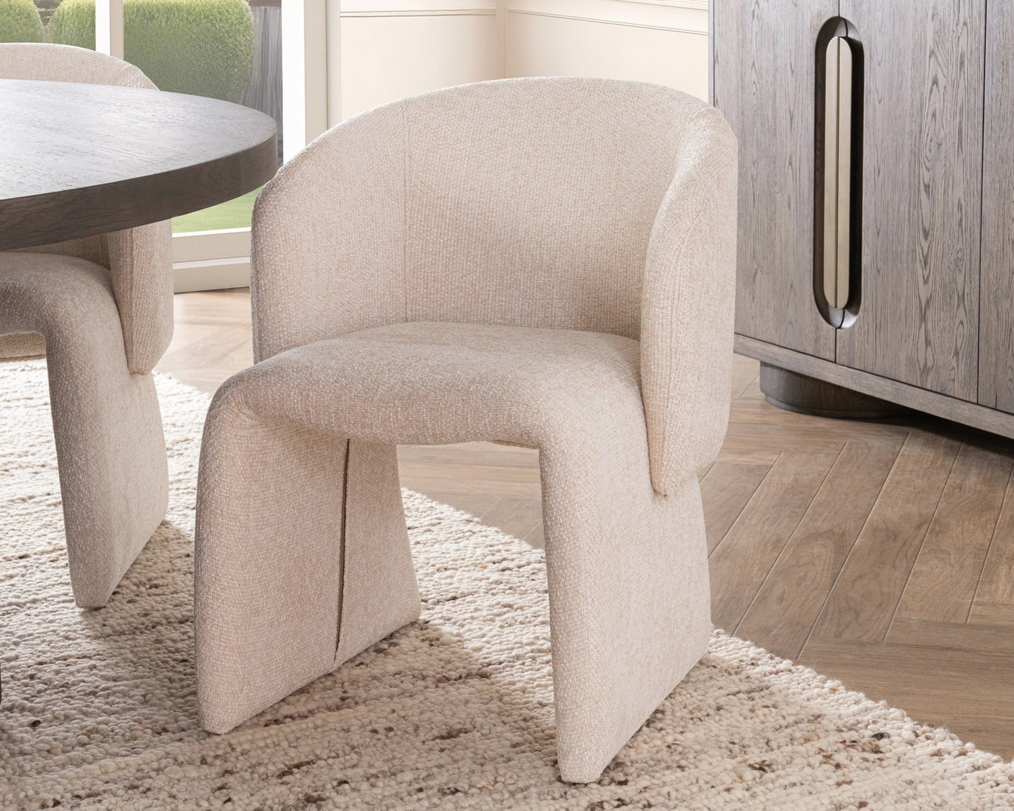 Halstead Upholstered Dining Chair - Natural