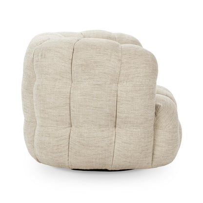 Walter Swivel Accent Chair - Flax