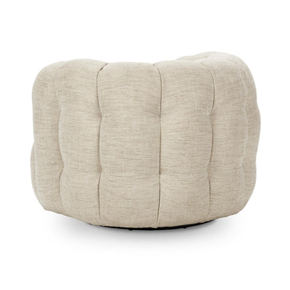 Walter Swivel Accent Chair - Flax
