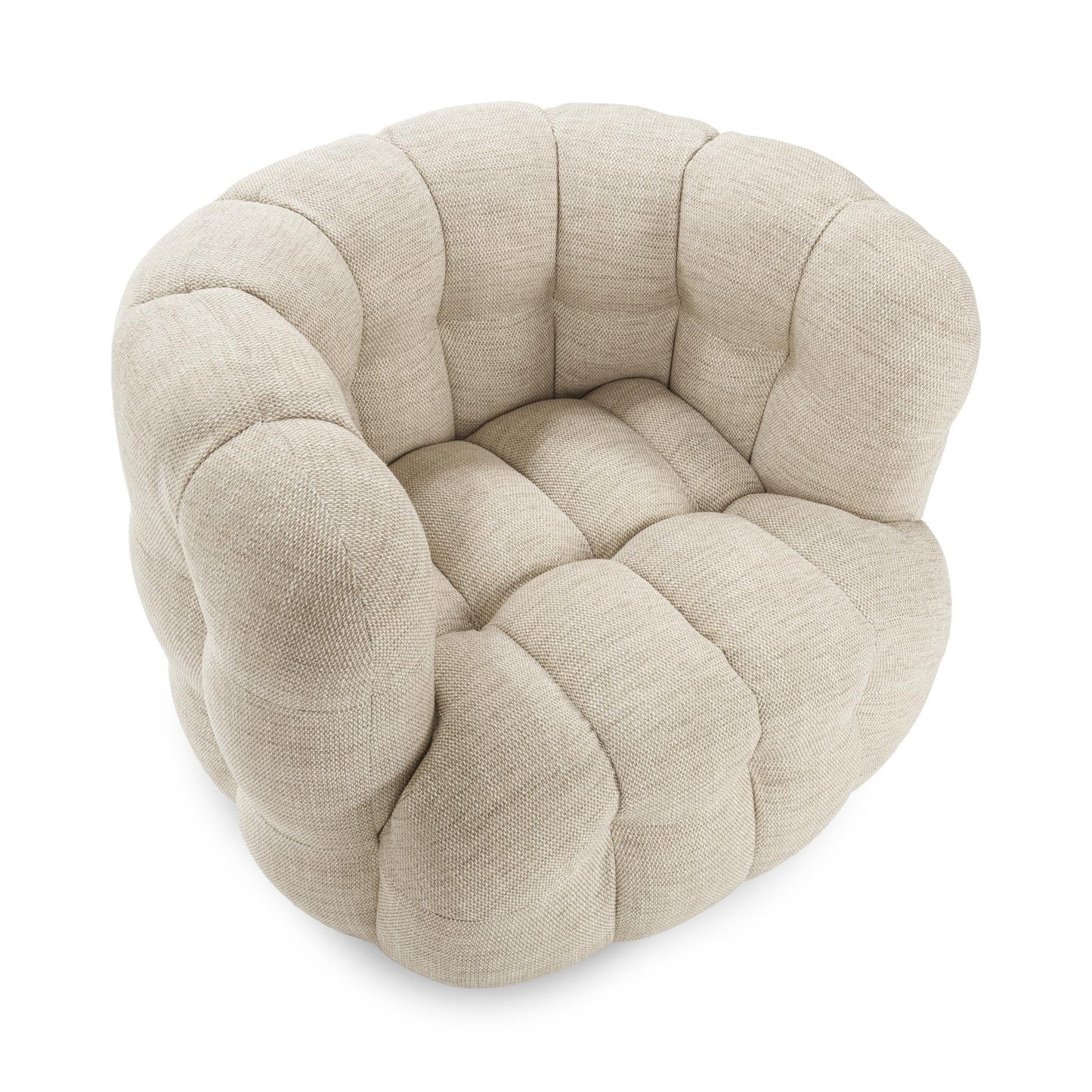Walter Swivel Accent Chair - Flax
