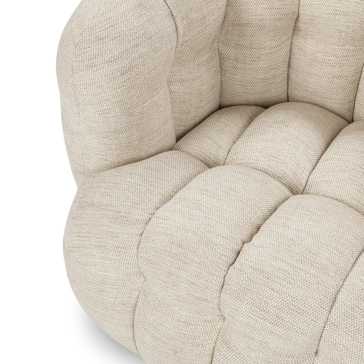 Walter Swivel Accent Chair - Flax