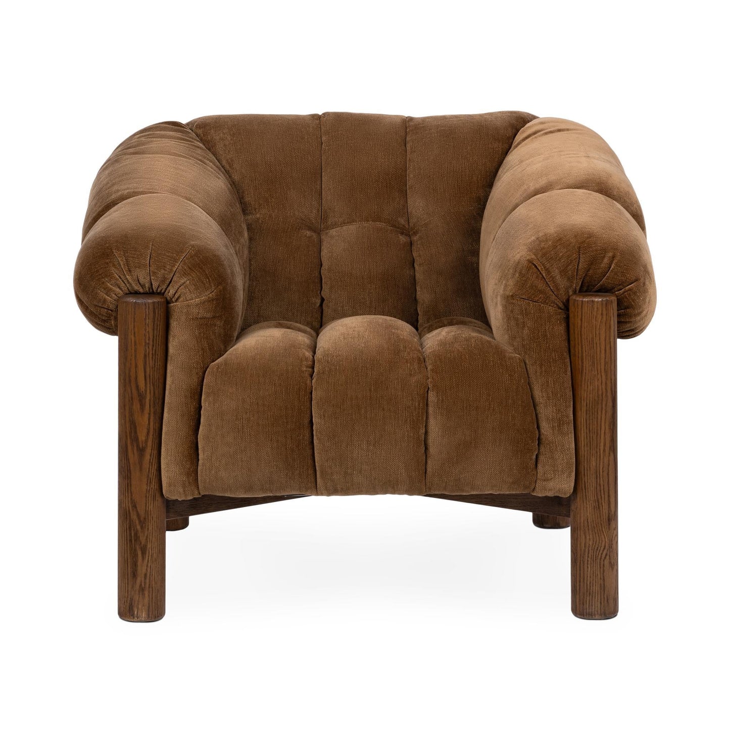 Sansa Upholstered Accent Chair - Bronze