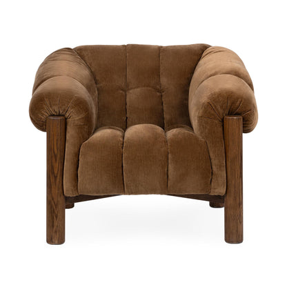 Sansa Upholstered Accent Chair - Bronze