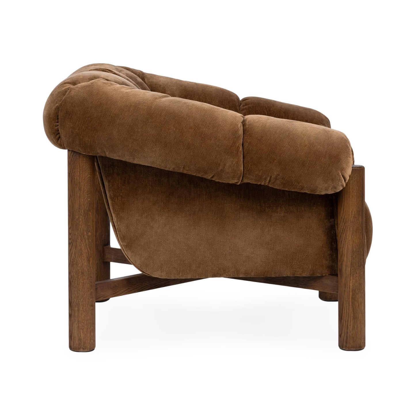 Sansa Upholstered Accent Chair - Bronze