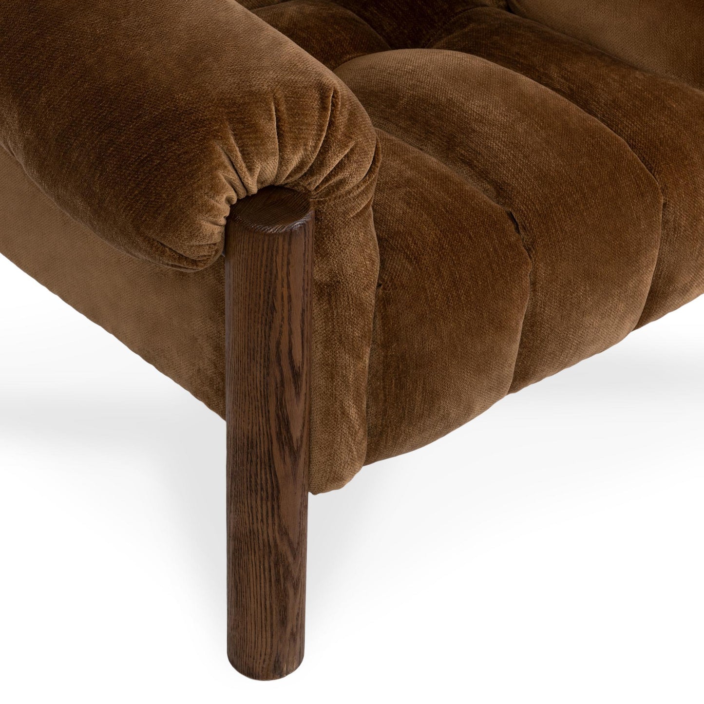 Sansa Upholstered Accent Chair - Bronze