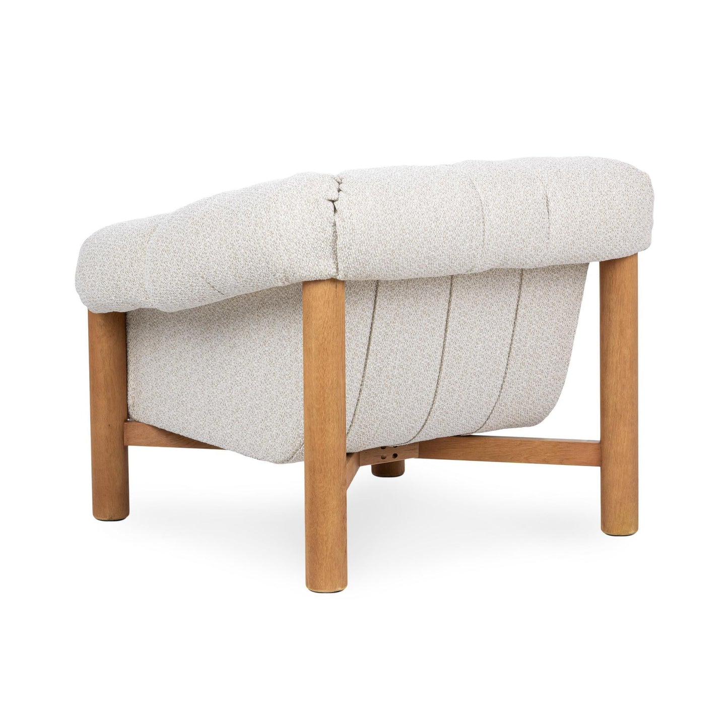 Sansa Upholstered Accent Chair - Cream