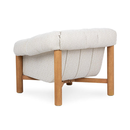 Sansa Upholstered Accent Chair - Cream