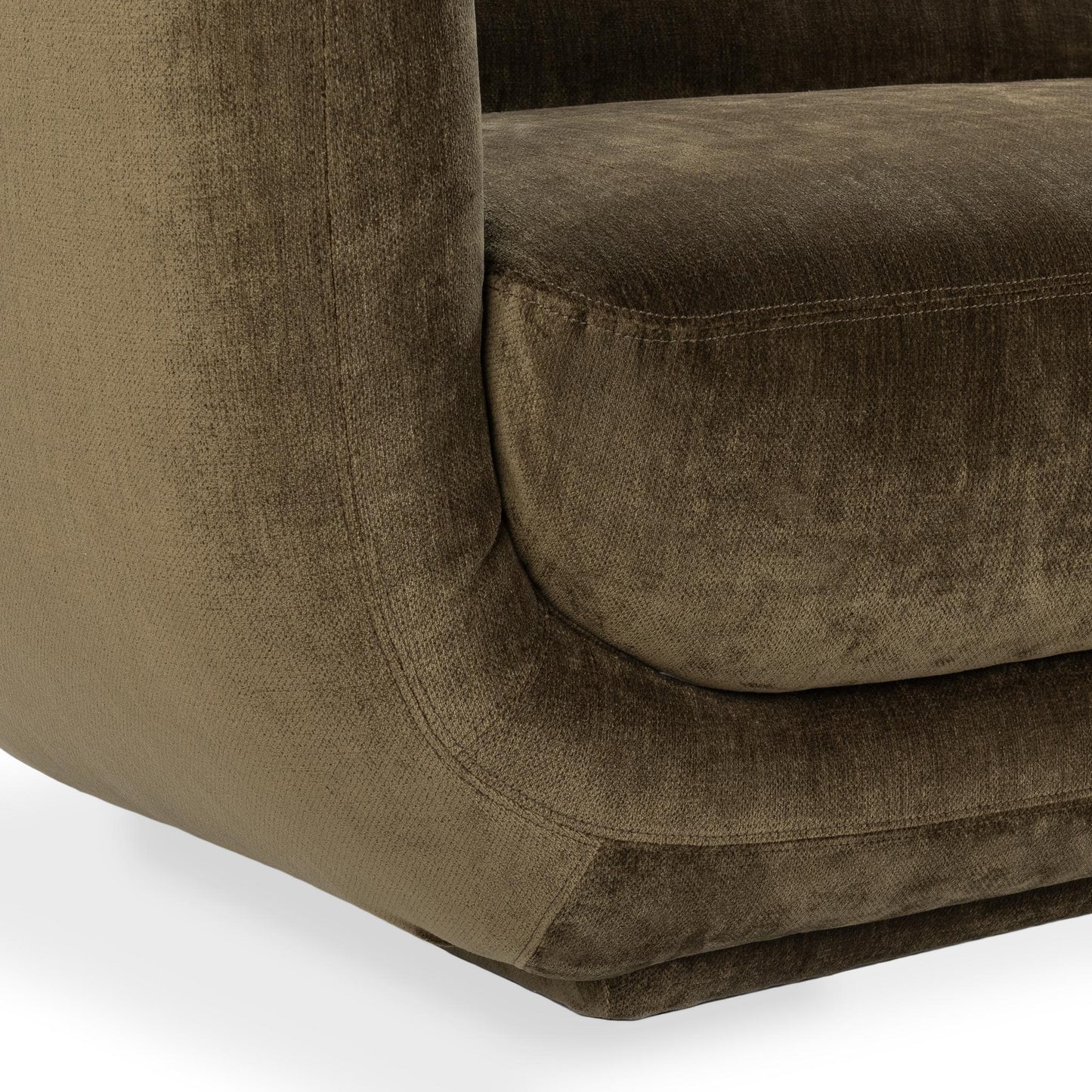 Nico Upholstered Sofa - Olive Green