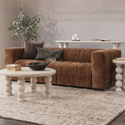 Afeela Upholstered Sofa - Bronze