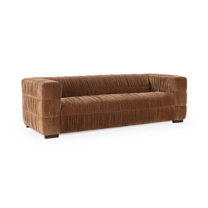 Afeela Upholstered Sofa - Bronze