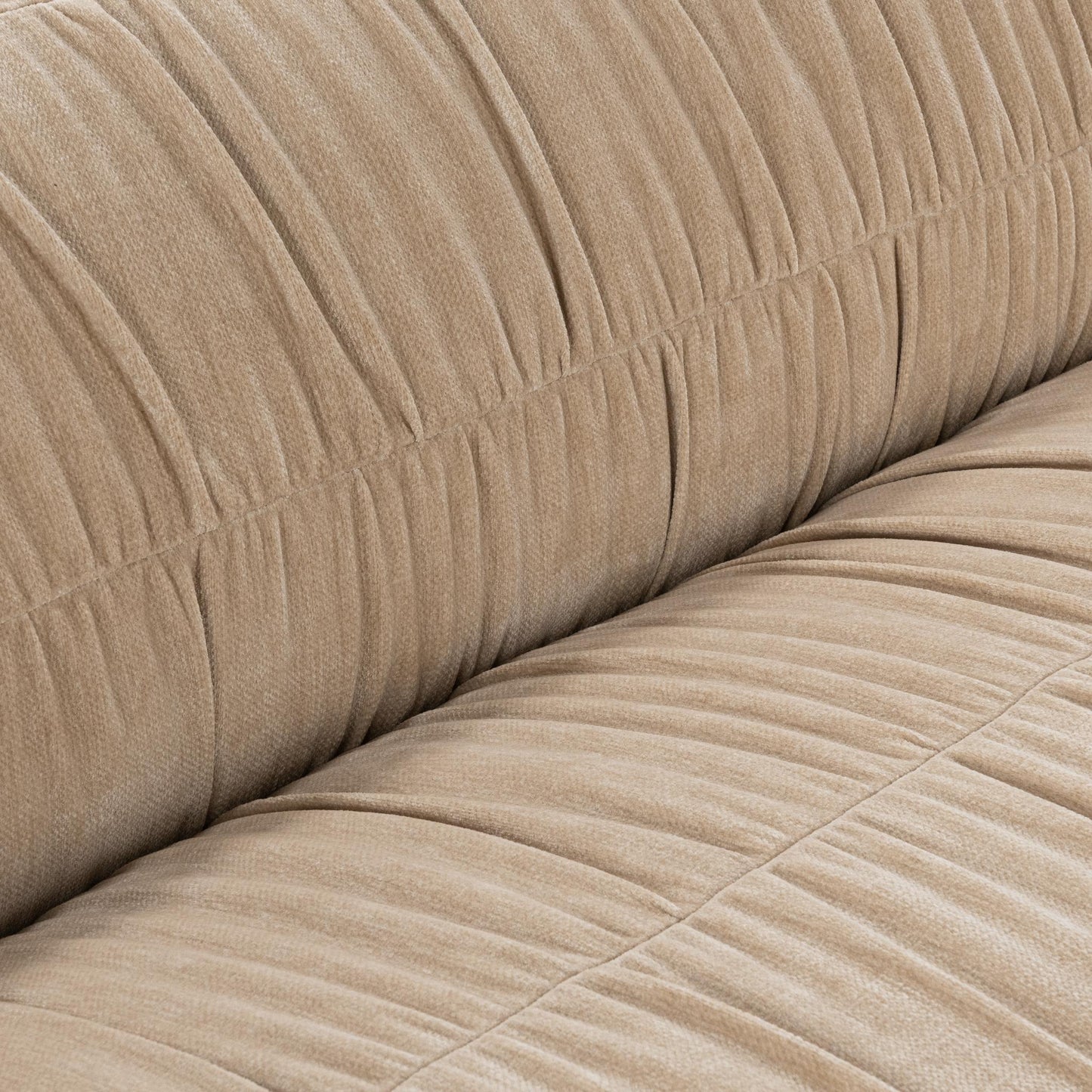 Afeela Upholstered Sofa - French Vanilla