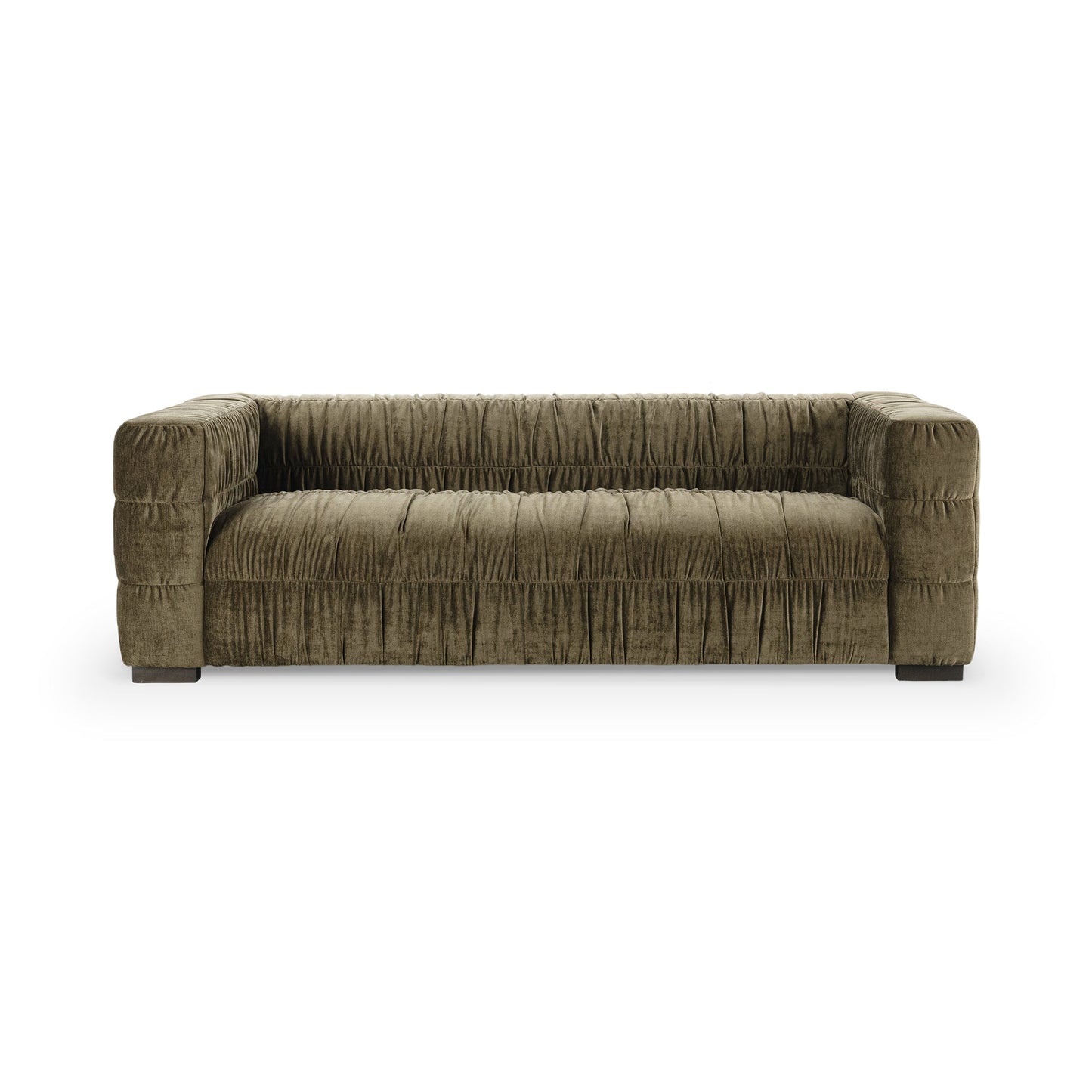 Afeela Upholstered Sofa - Fern Green