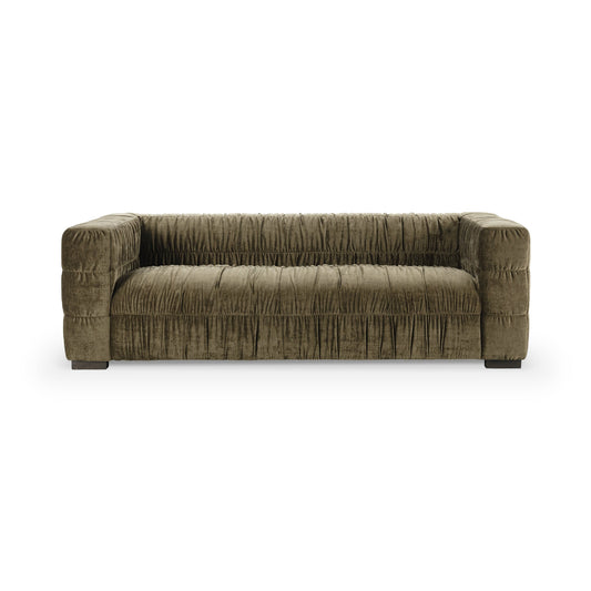 Afeela Upholstered Sofa - Fern Green