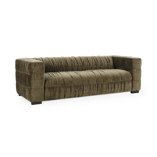Afeela Upholstered Sofa - Fern Green