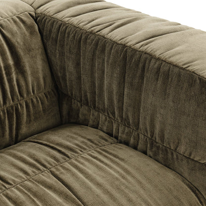 Afeela Upholstered Sofa - Fern Green