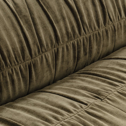 Afeela Upholstered Sofa - Fern Green