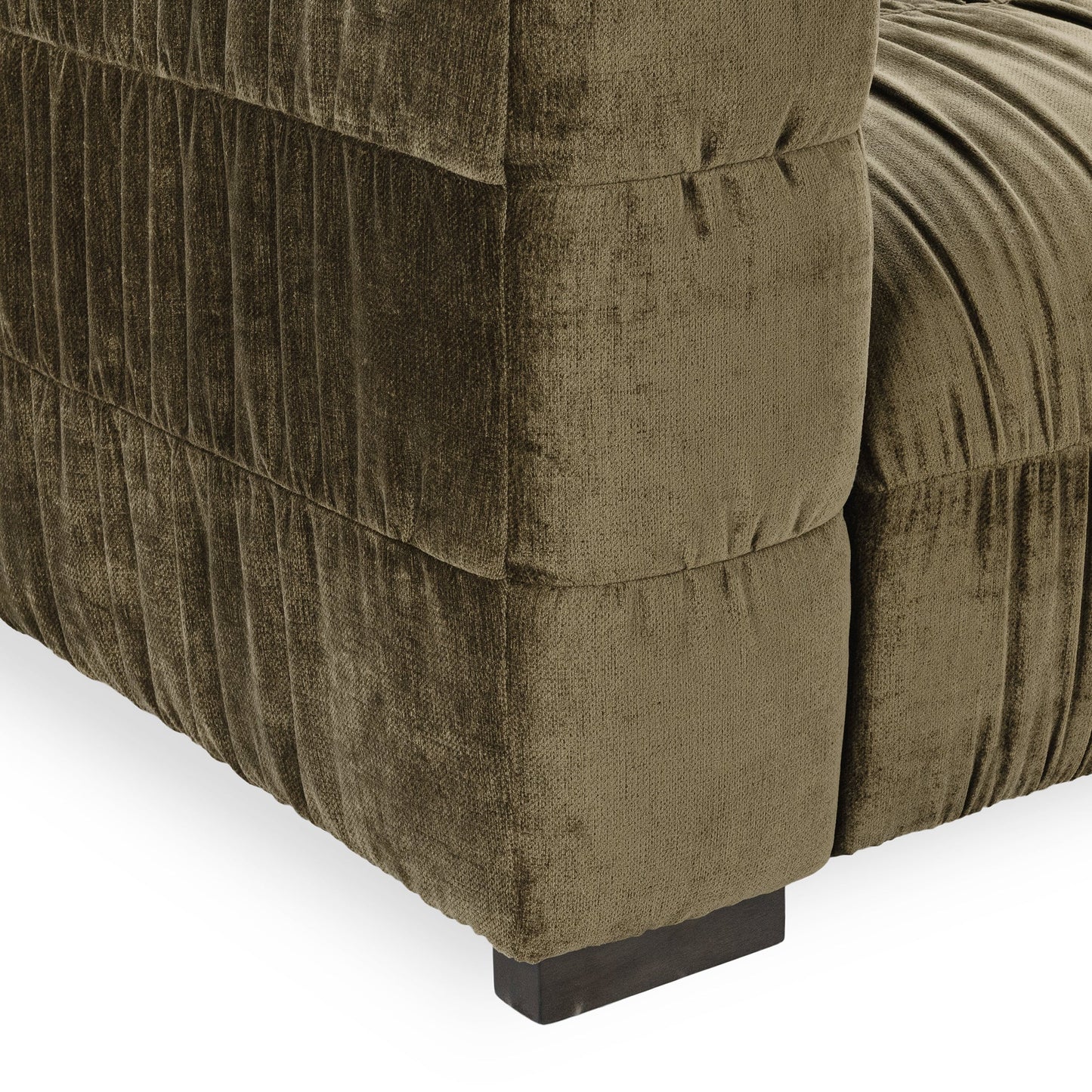 Afeela Upholstered Sofa - Fern Green