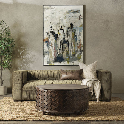 Afeela Upholstered Sofa - Fern Green