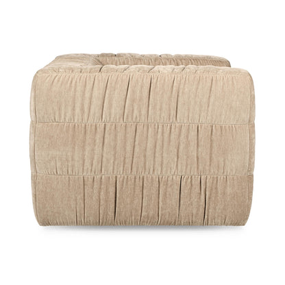 Afeela Upholstered Swivel Chair - French Vanilla