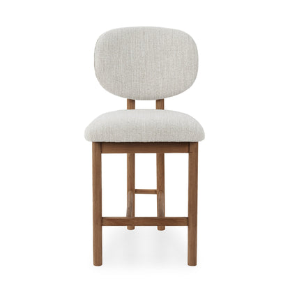 Delancey Upholstered Counter Stool - Autumn Cream