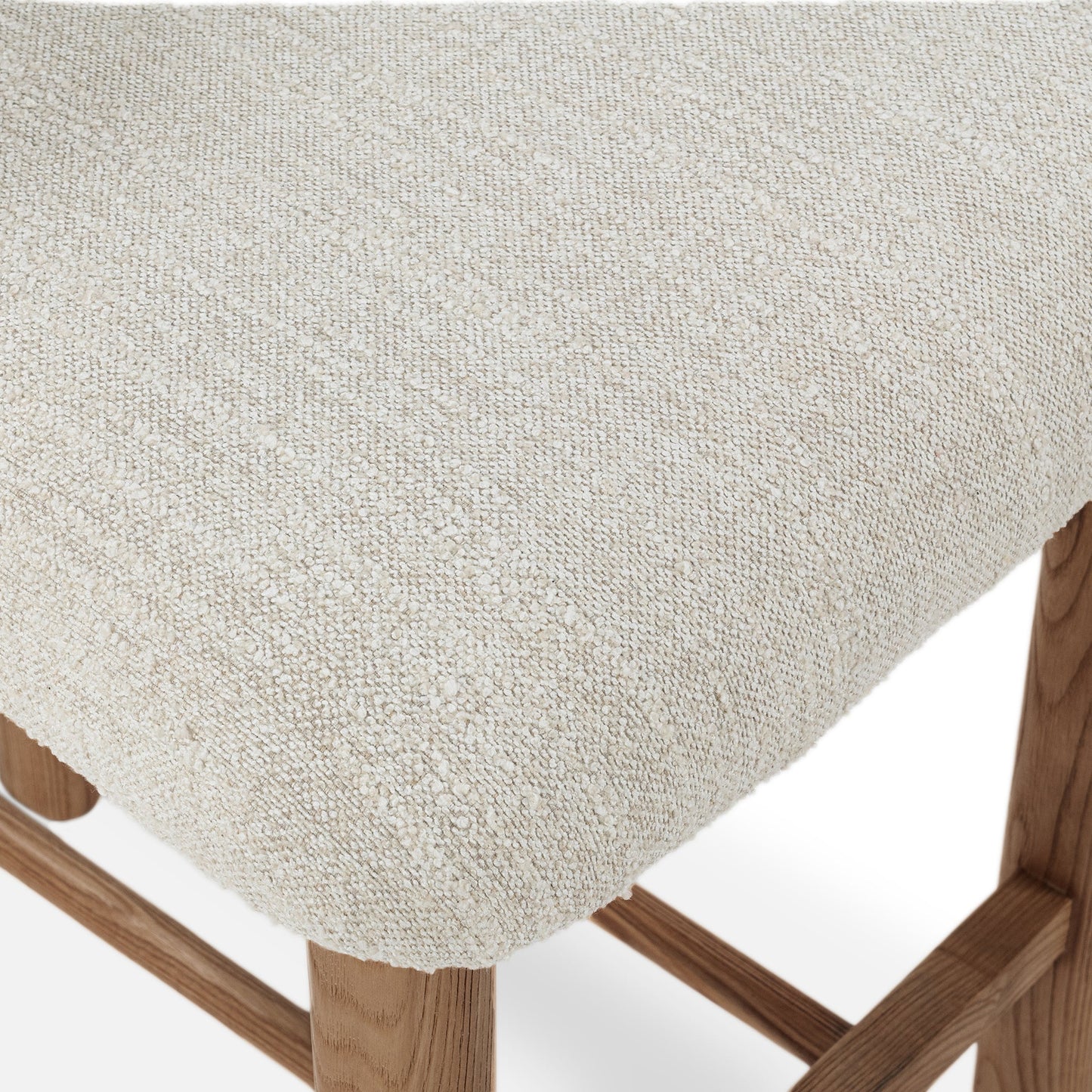 Delancey Upholstered Counter Stool - Autumn Cream