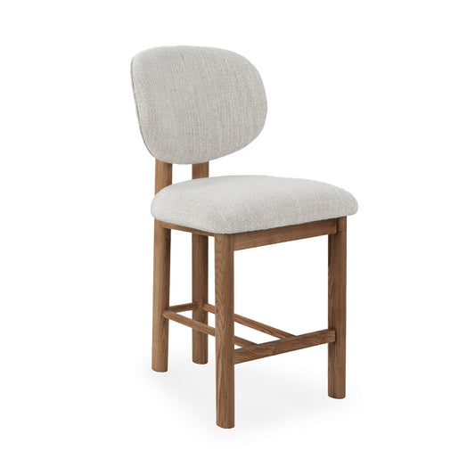 Delancey Upholstered Counter Stool - Autumn Cream