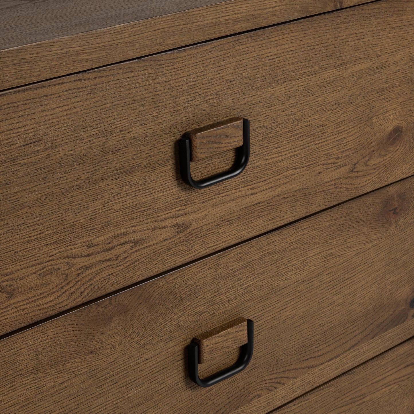 Kyrie 6 Drawer Dresser - Tawny Brown