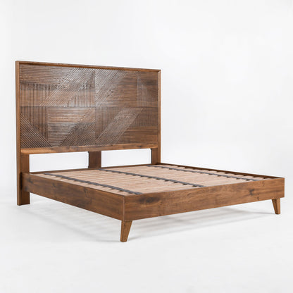 Santa Barbara Queen Bed - Honey