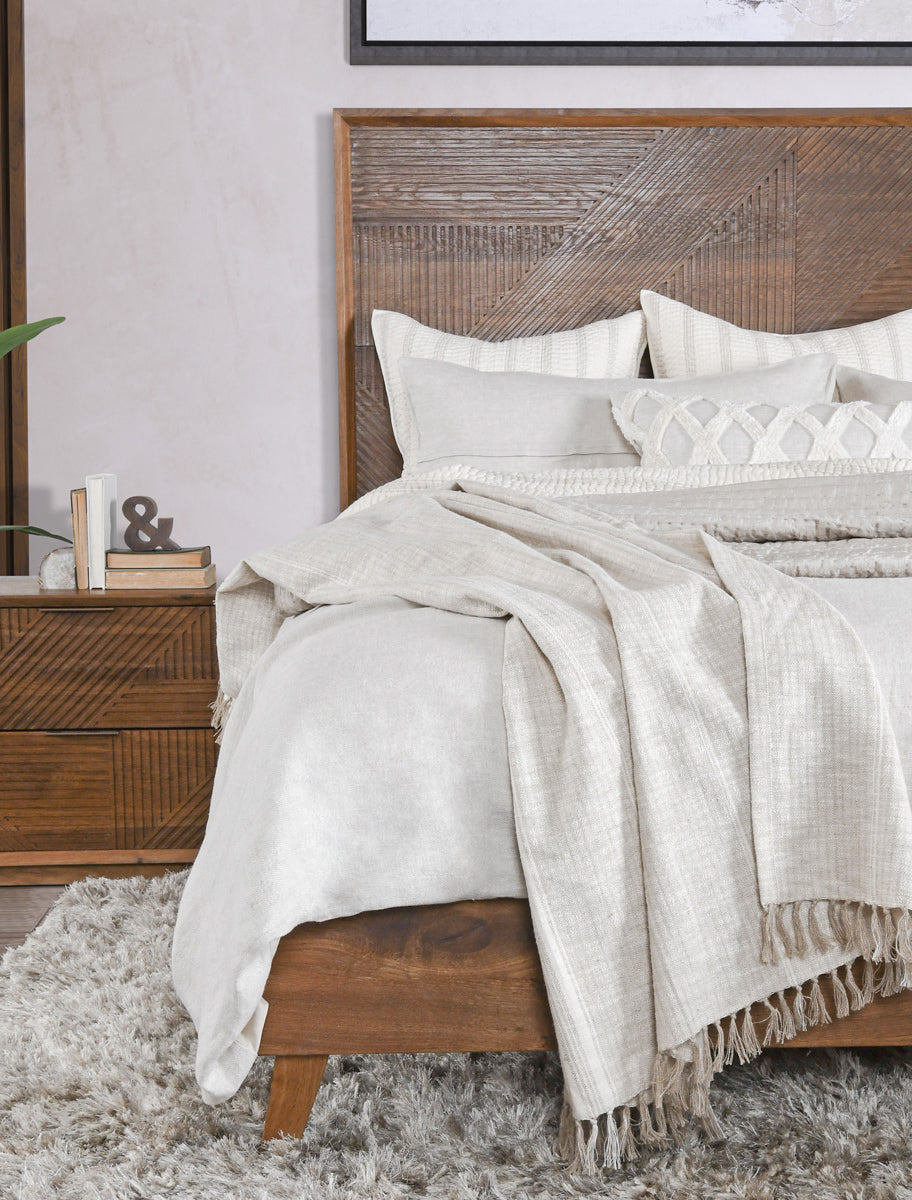 Santa Barbara Queen Bed - Honey